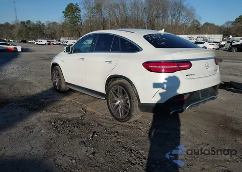 2016 Mercedes-Benz Amg Gle 63 Coupe S 4Matic z USA, uszkodzony, nr VIN 4JGED7FB5GA009580